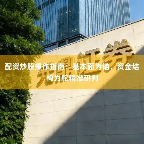 配资炒股操作指南：基本面为锚，资金结构为舵精准研判