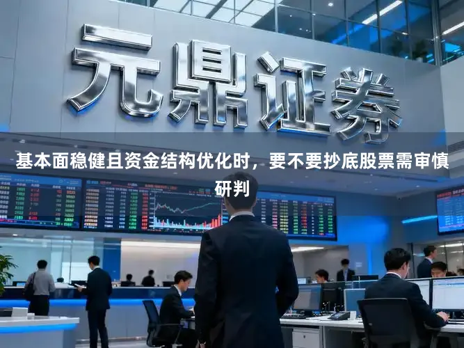 基本面稳健且资金结构优化时，要不要抄底股票需审慎研判