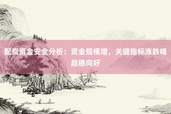 配资资金安全分析：资金规模增，关键指标涨跌幅趋稳向好